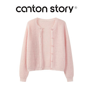 Cantonstory | Áo Camisole Cổ V Hoa Văn Ren