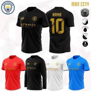 JERSEY MAN CITY CUSTOM NAMA NOMBOR | JERSI MAN CITY | JERSI CLUB CITY | CITY JERSEY