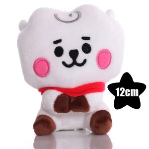 Bandai | BT21 Chimmy Cooky Koya Shooky Tata Creative Anime Peripheral Cartoon Keychain Personality Cute Backpack Decorative Doll Pendant