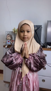SEGITIGA ANAK KUPU / SEGITIGA JERSEY ANAK / JILBAB ANAK INSTAN / JILBAB ANAK / HIJAB ANAK / BERGO ANAK
