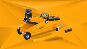 Đội cá sấu INGCO HFJ201 Con đội 2 tấn chiều cao tối thiểu 140mm Chiều cao tối  đa 340mm Chiều dài di chuyển 200 mm