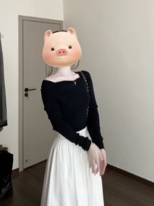 Tina Fairy White Embroidered A-Line Midi Skirt High Waist Womens Fashion Autumn New Style Hollow out Petal Design Half-length