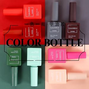[12 PCS] 1 SET KUTEK 15 ML GAIRRIY UV GEL NAIL POLISH BISA REQUEST WARNA