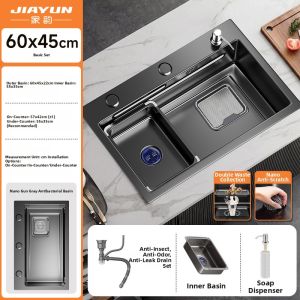 JIAYUN | Thickened 304 Stainless Steel Kitchen Sink