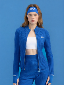 AO | Autumn Winter Long Sleeve Stand Collar Slim Fit Casual Sports Womens Jacket