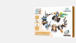 Makerzoid MKZ-ID-SPB: Superb Educational Robot Kit ชุดเรียนรู้ ตัวต่อ เสริมทักษะ หุ่นยนต์ โรบอท Coding kit ส่งเสริมการเรียนรู้