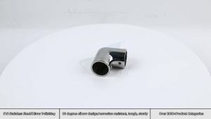Alastin | 90° Elbow Pipe Handrail Fitting 316 Stainless Steel 2-Way 22/25/30/32mm Tube Connector Pipe Components Boat Hardware