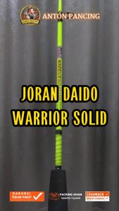 Joran Pancing Daido Warrior Solid Fiberglass Action Medium 120 135 150 Handle Full Eva