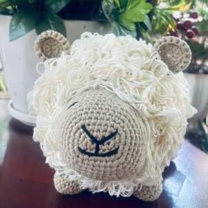 Bò Sữa Lông Xù Bự Con Siêu Xinh Handmade Len Cotton VN