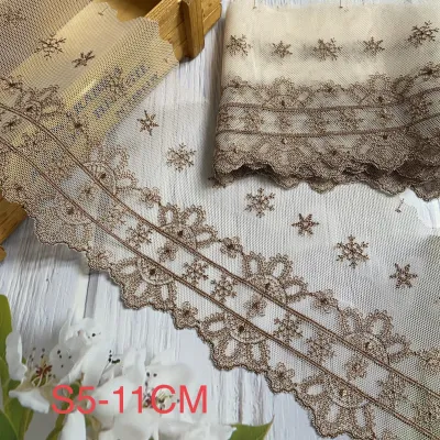 (1 MÉT) REN LƯỚI THÊU PHỤ KIỆN MAY VÁ BẢN RỘNG 11 _12CM.