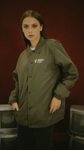 Moral Flat-Jaket -Windbreaker Jacket-Skate Supply-Black-MF