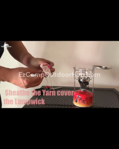 CAMPINGMOON Gas Retro Lantern Mantle Yarn Set for Kerosene Unleaded Butane White Gas Camping Fishing Lamp Light Gauze Mesh Pack Gasa Camping Moon coleman