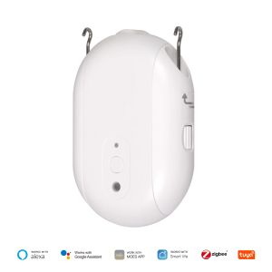MOES Tuya ZigBee Smart Electric Curtain Robot Timing Auto Opener Closer Light Sensor App Remote Control Support Alexa GoogleHome