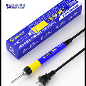 MECHANIC HK-990 90W Anti-static Digital Soldering Iron 180-500°C Adjustable Temperature Fast Heating Precision Control