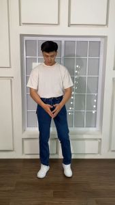 Celana Jeans Panjang Basic Reguler Standar Pria Jumbo 28-44 / Jeans Pria Non Stretch Tidak Melar