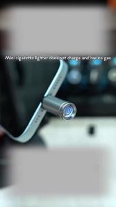USB-C Rechargeable Mini Arc Lighter Windproof & Energy Saving Portable Electric Lighter for Outdoor Camping Car Candle