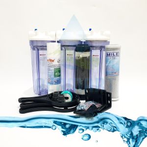 Paket Filter Air Sumur 3 Housing: Solusi Pembersihan Air Sumur Efektif