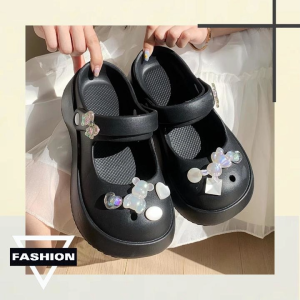 DMshoes . ขายดีงานแนะนำพร้อมส่ง รองเท้าแตะแฟชั่นหัวโต ดีไซน์สวย งานสไตล์มินิมอล ทรงดี น้ำหนักเบา พร้อมส่งหลายสีให้เลือก รุ่นนี้ใส่สบาย มาพร้อมตัวการ์ตูนติดสุดน่ารัก พิกัดงานดีในตะกร้าเลย