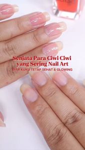 ♥ CANTIKA ♥ ★彡 รά𝔩ѕ𝓪 彡★ Kutek Salsa Ecer satuan quick dry pewarna kuku warna merah hitam bening transparan nude