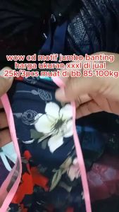CELANA DALAM WANITA MOTIF (3 PCS )