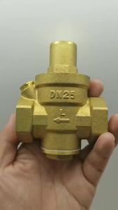 DN25 DN20 DN15 Thickened Brass Adjustable Pressure Reducing Valve Water Pressure Regulator Reducer Valve Relief Valve