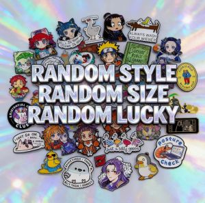 Bandai | Thời Trang Anime Hợp Kim Men Cài Áo Huy Hiệu Cho Túi Ba Lô Quần Áo Cổ Điển Nhật Bản Phong Cách Tặng Món Quà Trang Trí Phụ Kiện Dành Cho Người Lớn
