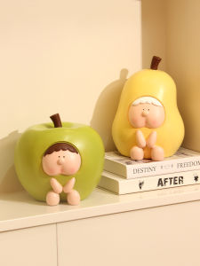 Hộp Đựng Tiền Hình Quả Táo Và Quả Lê Dễ Thương Hộp Đựng Tiền Trang Trí Bàn Hộp Đựng Tiền Hình Trái Cây Hộp Đựng Tiền Treo Tường