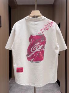 เสื้อยืดแขนสั้นพิมพ์ลายแฟชั่นฤดูร้อนสำหรับผู้ชาย ทรงหลวม ผ้าฝ้าย ทรงปกติ คอกลม แขนสั้น ทรงหลวม ทรงหลวม ทรงหลวม