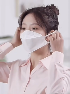 LYL 50PCS 3D Face Mask Duckbill Mask Three-dimensional Mask Comfortable Adults Breathable Protection 3PLY Mask Not Single Use Beauty Facial Color