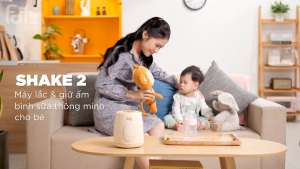 Máy lắc bình sữa và giữ ấm bình sữa cho bé FATZBABY Shake 2 giúp sữa thơm ngon dinh duỡng hơn