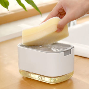 Soap Dispenser for Kitchen Sink Detergent Pressure Extractor Pump Bottle Separately Packed Case Small Dish Cleaner Container Storage Fantastic