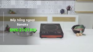 Bếp hồng ngoại Sanaky SNK-2101HG hàng chính hãng 100% trưng bày mới 99% sản phẩm không kén nồi có thể sử dụng được tất cả các loại nồi