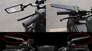 Bộ Gương Chiếu Hậu Xe Máy Đa Năng Stealth Winglets Dành Cho KTM BMW Kawasaki YAMAHA MT07 MT09 Có Thể Điều Chỉnh Và Xoay Được