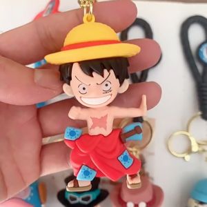 Panduan Membeli Gantungan Kunci Luffy One Piece 3D Karakter Kartun Ace Zoro Law