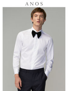 ANOS | French White Pure Cotton Shirt