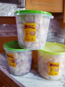 Kerupuk kulit sapi Beli 1 dapat 3 toples ukuran toples 5 Liter dapat 3