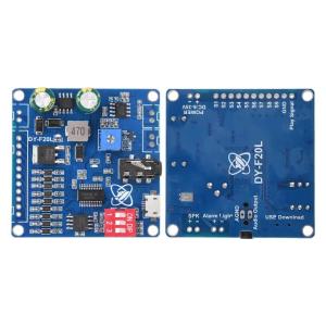 diymore | DC 6-35V Voice Playback Module 12V 24V 10W 20W 9 Channel One-To-One Independent Low-Level Trigger Amplifier Board DY-F20L