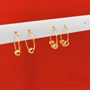 ต่างหูทอง ต่างหูห่วงแฟชั่น ต่างหูตุ้ม ทองไมครอน ทองชุบ งานสวยใส่แทนของแท้ได้ ใส่อาบน้ำได้ ไม่ลอกไม่ดำ