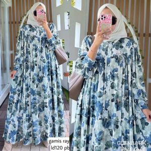 KARINA DRESS NEW DRESS BUNGA TERLARIS DRESS RAYON PREMIUM BUSUI KEKINIAN