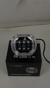 Lampu Depan Biled+Shroud Universal PNP Model Daymeker projie 4 mata Led