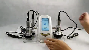 Brett 3-in-1 beauty instrument 40K radio frequency ultrasonic weight loss slimming instrument
