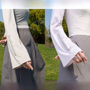MiiOW | Womens Outdoor Professional Sun Protection Ice Sleeve Loose Coolness Sensation UV Protection Arm Protector Hand Sleeve Cover