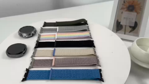 สายไนลอนสำหรับนาฬิกา Samsung Galaxy Watch 8 40มม. 44มม. สายรัดข้อมือสายข้อมือสำหรับเปลี่ยนสบาย Galaxy Watch 8อุปกรณ์คลาสสิก