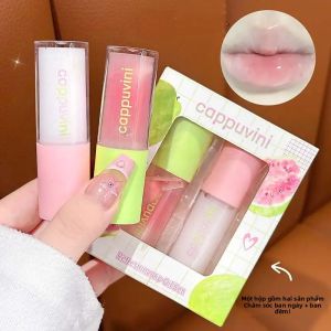 Bộ Dầu Dưỡng Môi Guava Refreshing Lip Oil Set Deep Hydration Lip Moisturizer Son Bóng Dưỡng Môi Bổ Dưỡng Để Giảm Nếp Nhăn Trên Môi Combo Chăm Sóc Môi Mùa Đông 45g * 2