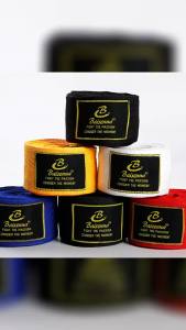 2 PCS Cotton Boxing Hand Wraps 5M Sports Strap for Kickboxing Sanda Pro Grade Hand Protector Belt Cotton Boxing Bandages Set