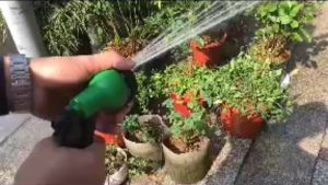 8 Pattern Water Spray Gun Garden Hose Water Pressure Sprayer Gun Nozzle Hose Nozzle Adjustable Sprinkler Head Car Washing Water Gun Garden Pipe