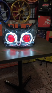 AES Projie Biled Vario 125 KZR Turbo SE 60W  Lampu Depan Original Fullset + Saklar piwpiw