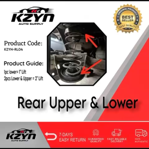 KAJIE Rubber Lifter Toyota Vios 2003-2026 Heavy Duty High Quality Coil Spring Rubber Spacer 1"-2" Lift