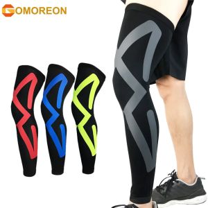 1Pcs Compression Leg Sleeves Leg Knee Long sleeves Knee Support for Football Baseball Basketball Running Cycling Fitness
