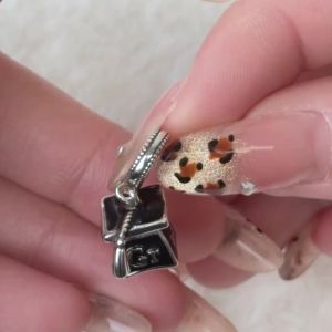 Bạc 925 Tốt Nghiệp Series Hạt Charm Dành Cho Nữ DIY Mỹ Trang Sức Làm Zircon Mặt Dây Chuyền Hạt Tòn Ten Quyến Rũ Phù Hợp Với Vòng Tay